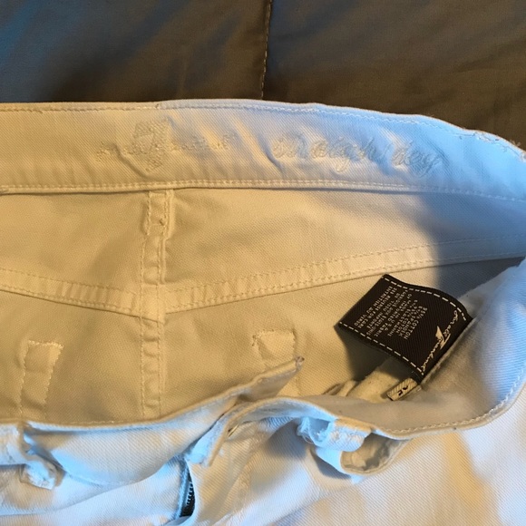 White 7 bootcut jeans - Picture 2 of 6